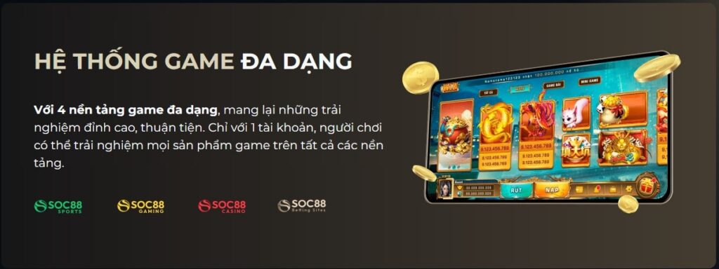 SOC88 Soc88 - Nhà cái đa dạng game