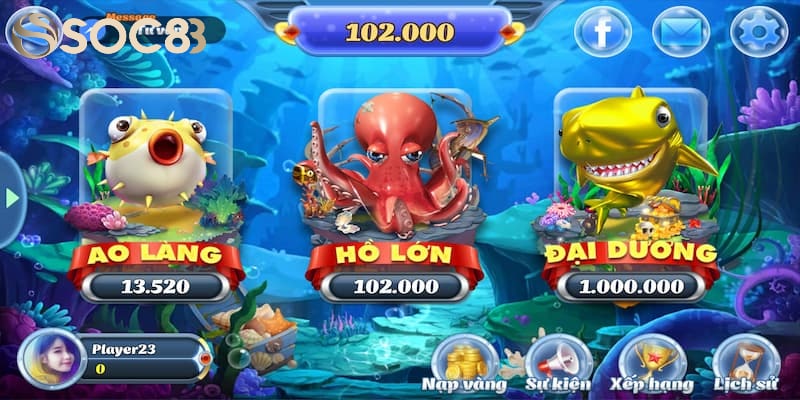 Bắn Cá Thần Tài - Siêu Phẩm Chinh Phục Đại Dương Tại Soc88 Khám phá sơ lược về bắn cá thần tài